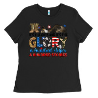 Black it's the guts and it's the glory a hundred stories Ladies Tee - RanaPortraitStore