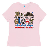It's The Guts And It's The Glory A Hundred Stories Ladies Tee | Teevron
