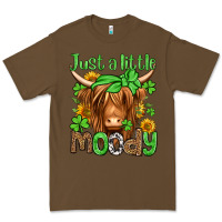 Cacao just a little moody st patricks day Premium Tee - Jasminsmagicworld