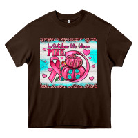 Chocolate Brown in october we wear pink Heavy Core Tee - JahusDesignShop