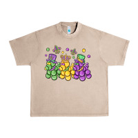French Oak mardi gras bead dogs Urban Heavy Tee - MaliasSmallBusiness