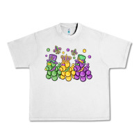Lunar Rock mardi gras bead dogs Urban Heavy Tee - MaliasSmallBusiness