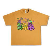 Peanut Butter mardi gras bead dogs Urban Heavy Tee - MaliasSmallBusiness