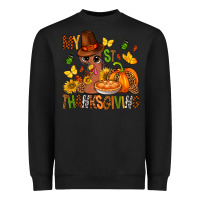 Black my first thanksgiving bbs Heavyweight Sweatshirt - BundleAndBundleShop