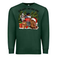 Sports Green dear santa just send cows Premium Sweatshirt - CowGirlArtShop