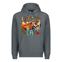 Rock lets eat Premium Hoodie - CowGirlArtShop