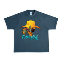 Midnight Navy cowgirl western Urban Heavy Tee - AdoDesignShop