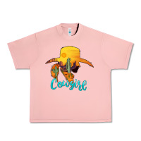Salmon cowgirl western Urban Heavy Tee - AdoDesignShop