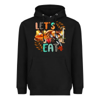 Black lets eat Heavyweight Hoodie - CowGirlArtShop