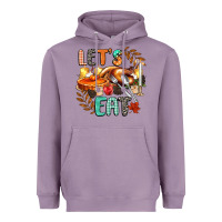Lavender lets eat Heavyweight Hoodie - CowGirlArtShop