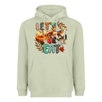 Matcha lets eat Heavyweight Hoodie - CowGirlArtShop