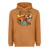 Lets Eat Heavyweight Hoodie | Teevron