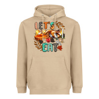 Mushroom lets eat Heavyweight Hoodie - CowGirlArtShop