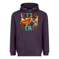 Plum lets eat Heavyweight Hoodie - CowGirlArtShop