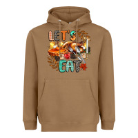 Toasted Coconut lets eat Heavyweight Hoodie - CowGirlArtShop