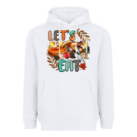 White lets eat Heavyweight Hoodie - CowGirlArtShop