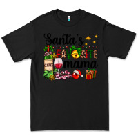 Black santa's favorite mama Premium Tee - AdoDesignShop