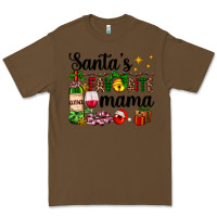 Cacao santa's favorite mama Premium Tee - AdoDesignShop