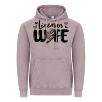 Vintage Zinc lineman wife Vintage Hoodie - MaliasSmallBusiness