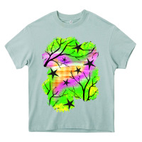 Arona star halloween patch Heavy Core Tee - BundleAndBundleShop