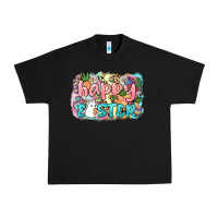 Black Happy Easter Urban Heavy Tee - NancyCooperArtShop