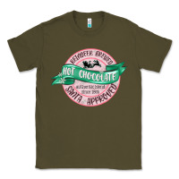 Army Green reindeer brewed santa approved pink Classic Tee - MaliasSmallBusiness