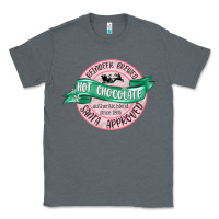 Charcoal Heather reindeer brewed santa approved pink Classic Tee - MaliasSmallBusiness