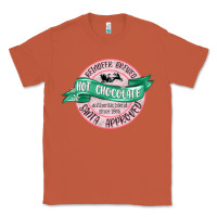 Copper reindeer brewed santa approved pink Classic Tee - MaliasSmallBusiness