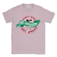 Lilac reindeer brewed santa approved pink Classic Tee - MaliasSmallBusiness