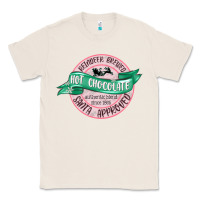 Natural reindeer brewed santa approved pink Classic Tee - MaliasSmallBusiness