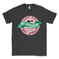 Smoke reindeer brewed santa approved pink Classic Tee - MaliasSmallBusiness