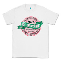 White reindeer brewed santa approved pink Classic Tee - MaliasSmallBusiness