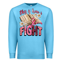 Ocean Blue this is how i fight Premium Sweatshirt - CowGirlArtShop