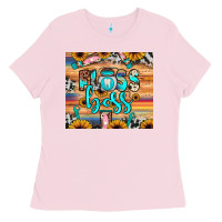Bubblegum Pink floss boss Ladies Tee - JahusDesignShop