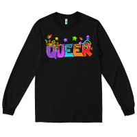 Black Western Queer LGBTQ+ Long Sleeve Tee - BundleAndBundleShop