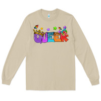 Mushroom Western Queer LGBTQ+ Long Sleeve Tee - BundleAndBundleShop