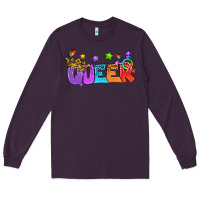 Plum Western Queer LGBTQ+ Long Sleeve Tee - BundleAndBundleShop