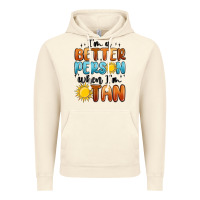 Vintage Artic im better person when im tan Vintage Hoodie - MaliasSmallBusiness