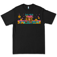 Black just a little moody long haired cow Premium Tee - Jasminsmagicworld