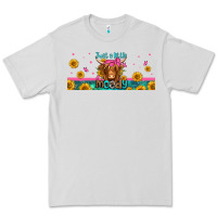 Dove Grey just a little moody long haired cow Premium Tee - Jasminsmagicworld