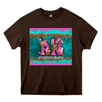 Chocolate Brown rn registered  nurse Heavy Core Tee - AdoDesignShop