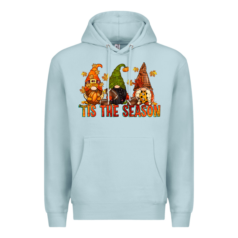 Tis The Season Gnomes Premium Hoodie by CowGirlArtShop | Teevron