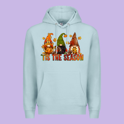 Tis The Season Gnomes Premium Hoodie Designed By Cowgirlartshop