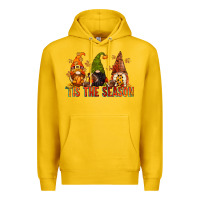 Lemon tis the season gnomes Premium Hoodie - CowGirlArtShop