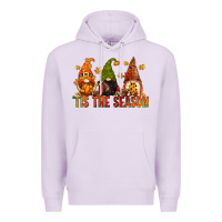 Lilac tis the season gnomes Premium Hoodie - CowGirlArtShop