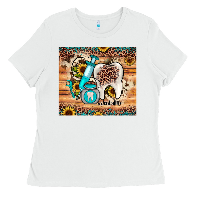 Dental Sunflower Ladies Tee by JahusDesignShop | Teevron