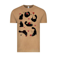 Vintage Camel valentine cat Vintage Tee - MaliasSmallBusiness