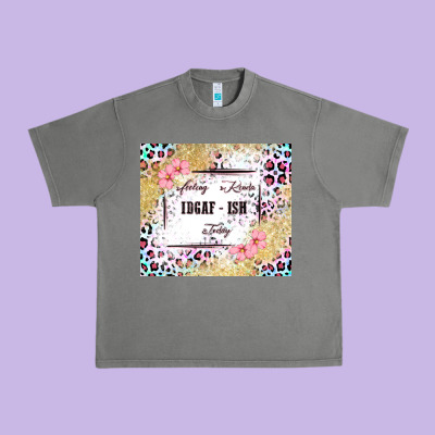 Feeling Kinda Idgaf   Ish Today Urban Heavy Tee Designed By Maliassmallbusiness