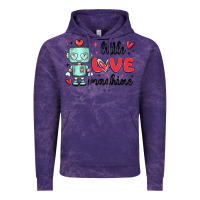 Cloud Purple little love machine Vintage Hoodie - MaliasSmallBusiness