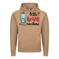 Vintage Coffee little love machine Vintage Hoodie - MaliasSmallBusiness